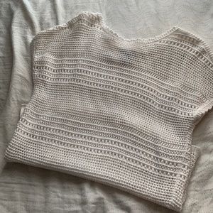 Old Navy Short Sleeve Crochet PullOver size XS